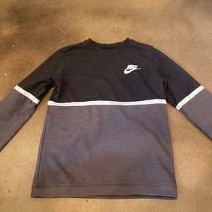 Nike sweatshirt.